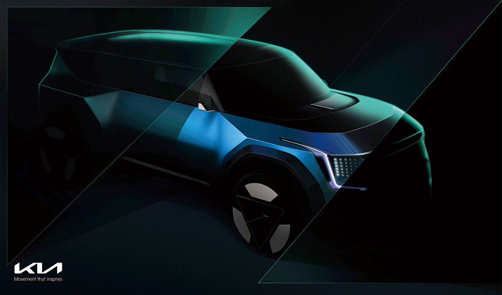 더 기아 콘셉트 EV9(The Kia Concept EV9)의 외장 프리뷰